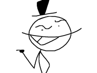 That guy over there STINKS!