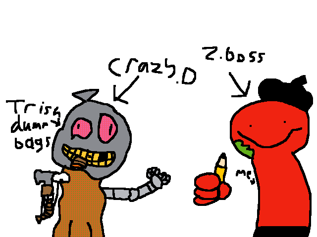 crazy Dave and zomboss exept diffrent