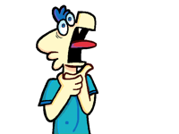 (sounds of screaming etc)