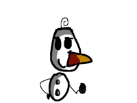 so I drew snowflake