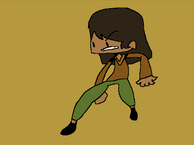 she pose