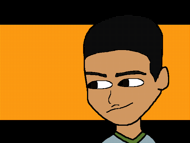 (attempts to do self portrait)