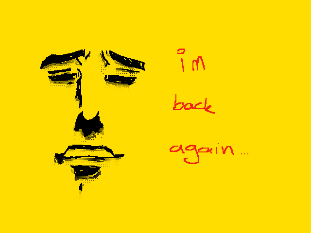 İm back again….
