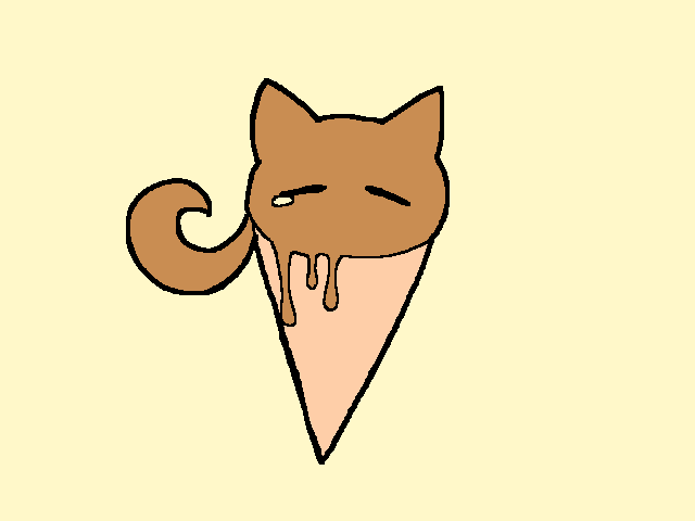 Icecream cat