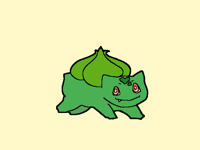 Running bulbasaur