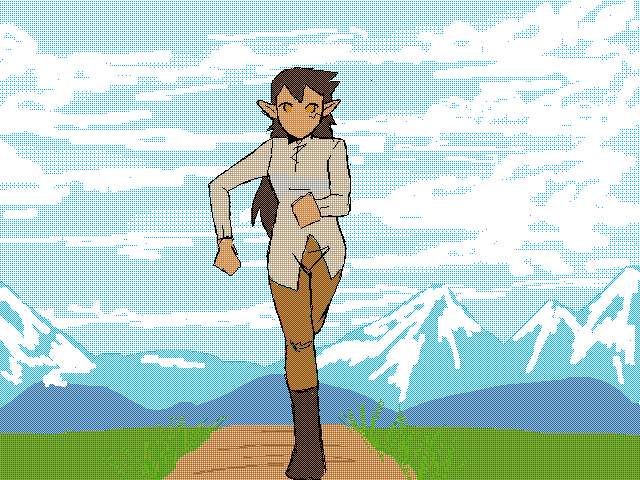 Quick jog animation sketch