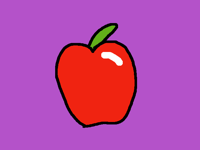 An apple just to show I am still here