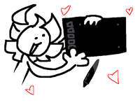 I finally got a drawing tablet :3