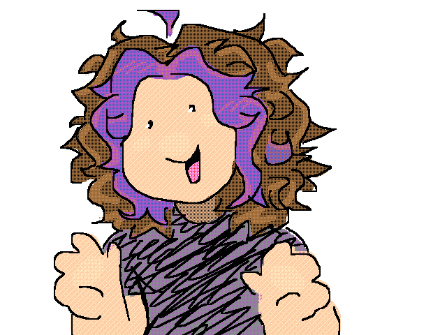 purpleee !! 😋 (also hello i’m back ..)