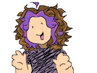 purpleee !! 😋 (also hello i’m back ..)