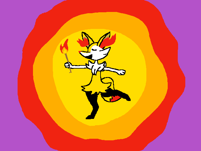Flaming Braixen