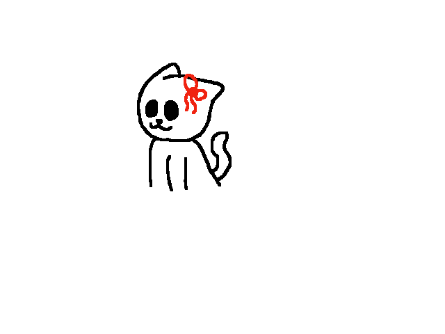 shaking and meowing