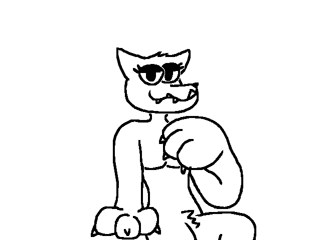 Big-ing paw-ing furr-ing or-ing someth-ing