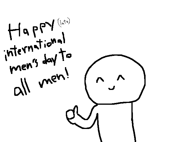 Yesterday was International men’s day