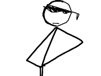 The uncool guy gets punched