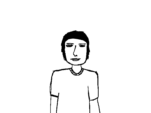 a person drawing practice (very bad)