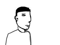 a person drawing practice (very bad)
