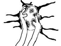 Touch the mold