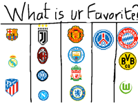 What is ur favourite club