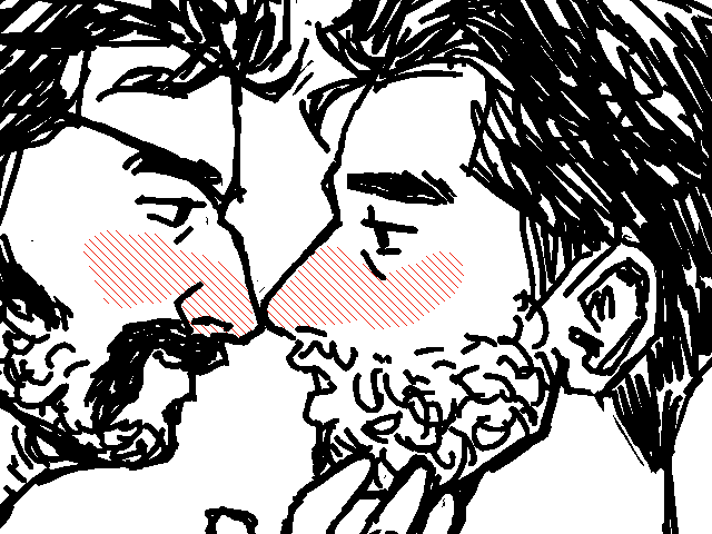 Kiss animation
