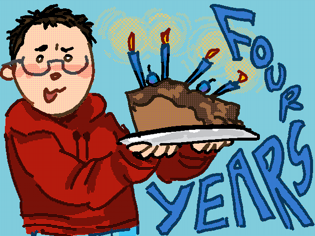 Four years on folio….wow okay.