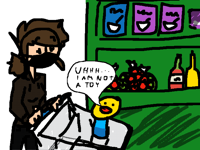 Shopping collab with @blubaryboi