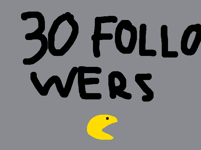 30 followers!!