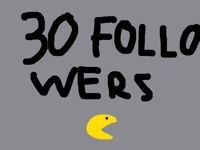 30 followers!!