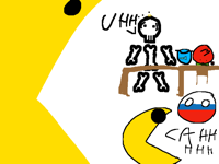 When Pac-Man is hungry