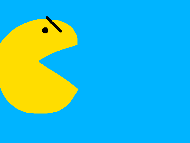 Pacman eating pacman