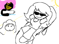 the gender swaps at the beach