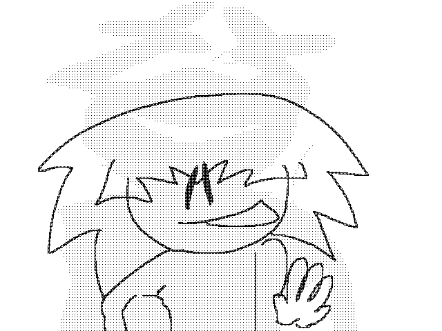 Regular shin drawing