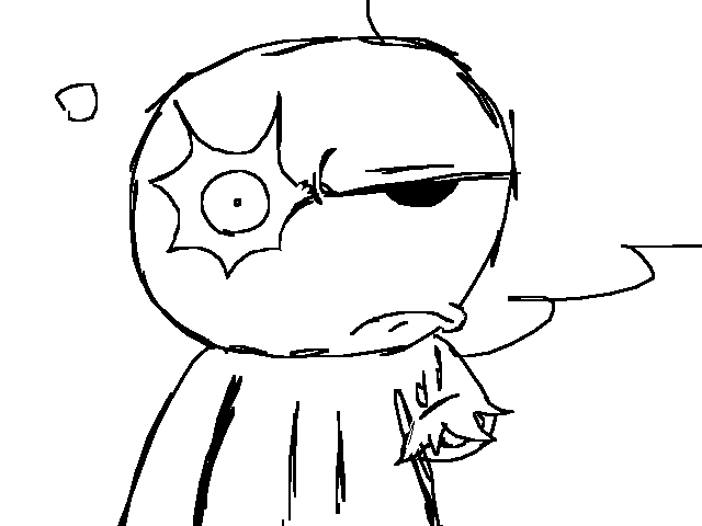 what this dude so grumpy for