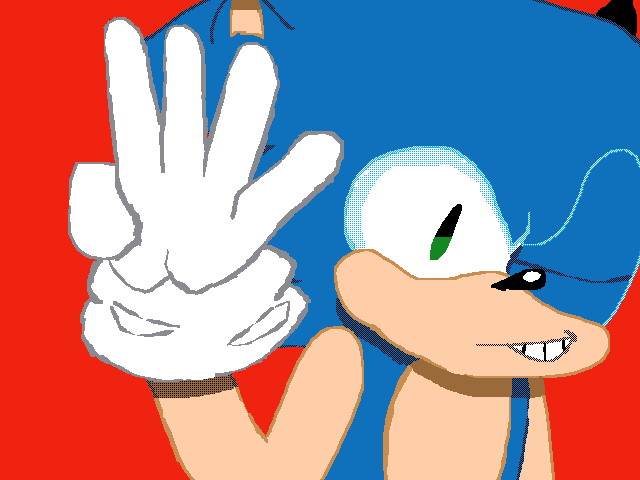 Random sonic drawing