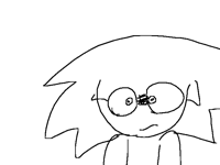 When chars gain full eyes when shocked