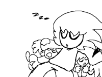 they sleep together.