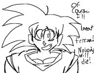 Goku breaks a promise