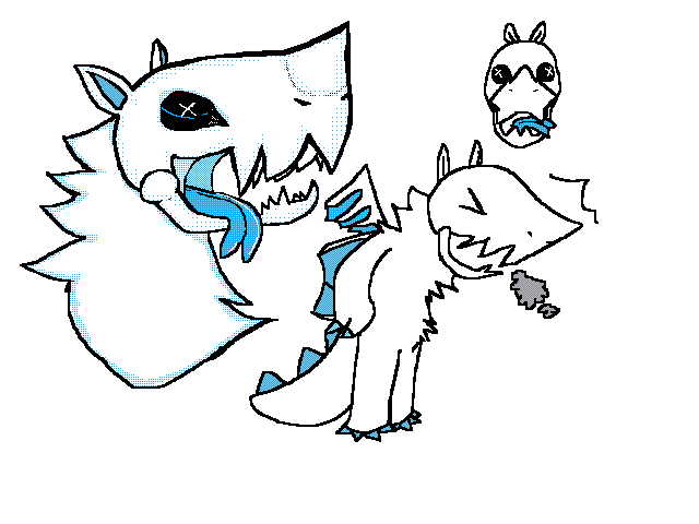 fanart of ghost for @woofer 😇