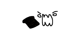 Burnt toast