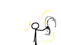 Bob can spin his sword