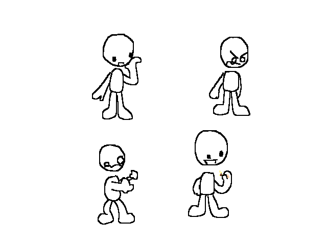 I tried drawing hands with thumbs