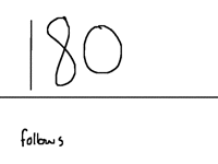 180 Follows!