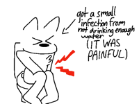 this is a reminder to drink water