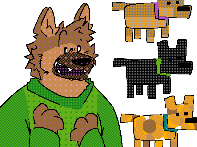 I got all dog breeds in my minecraft world