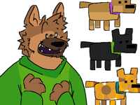 I got all dog breeds in my minecraft world