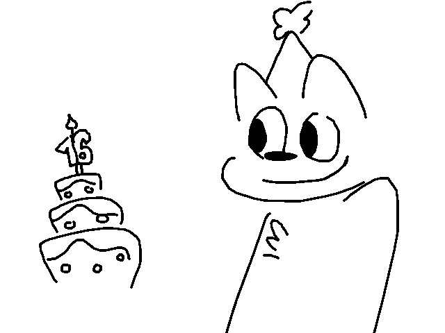 the day of my birth and now I’m 16 years old