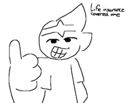 Luffy if he never had plot armor lowk