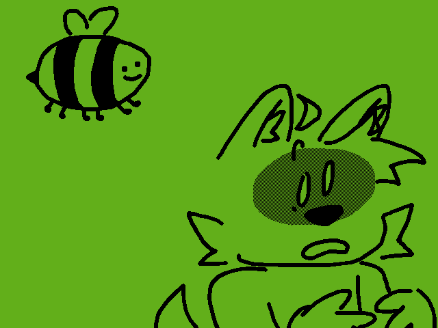 the folio behind the scope