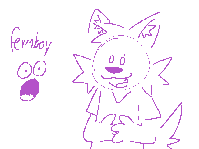 this stupid femboy I draw and I love him