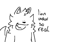 Oh me hook me dream became true i am a real lion